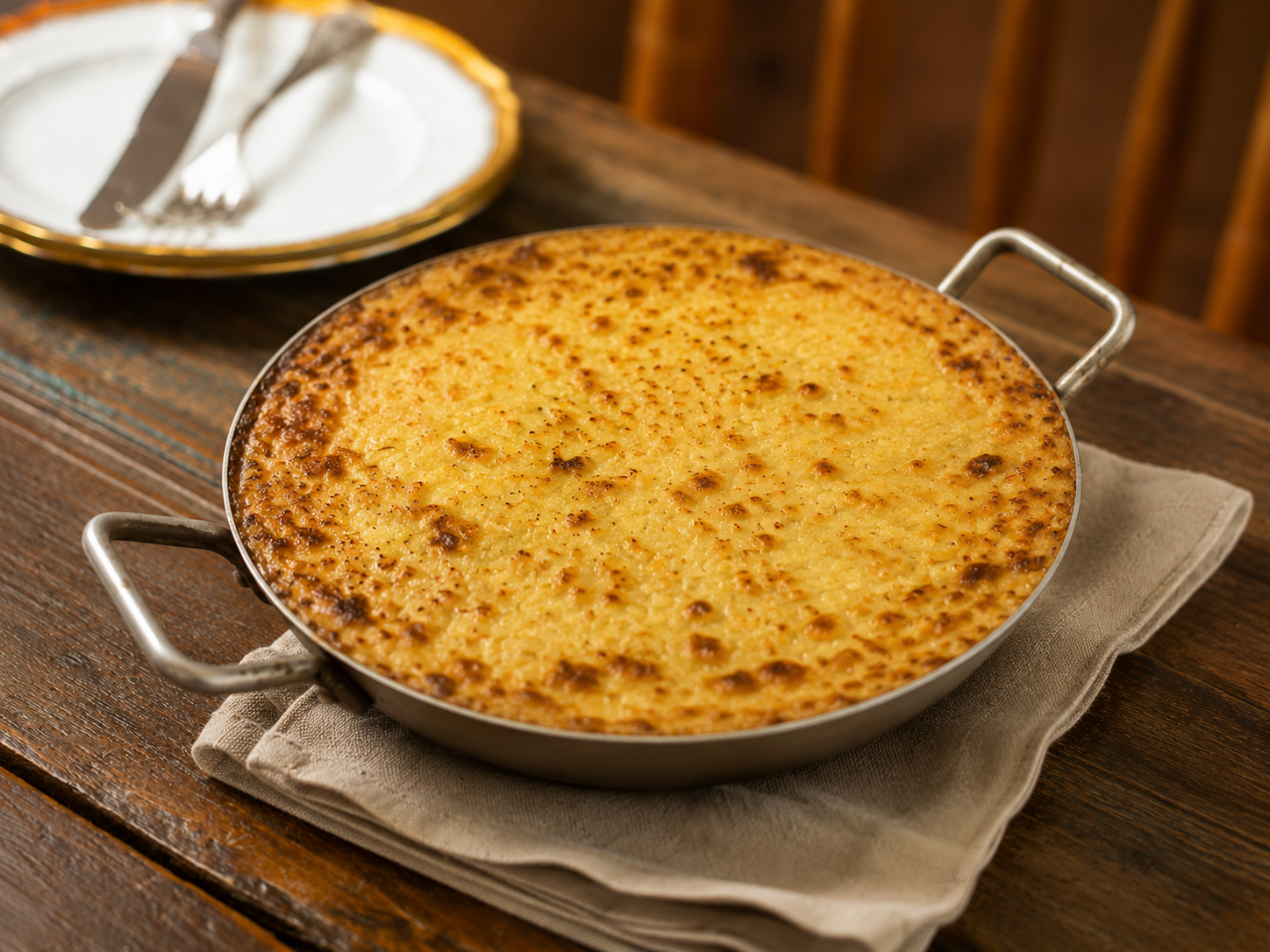 – Batata Gratinada